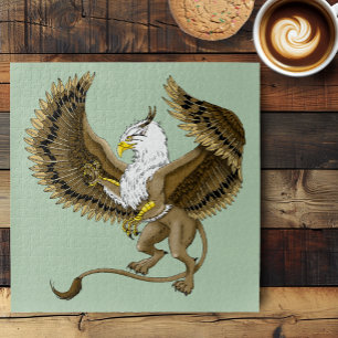 Quebra-cabeça Griffin Fantasy Griffin Mythology
