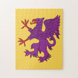Quebra-cabeça Griffin Rampant Purpuro