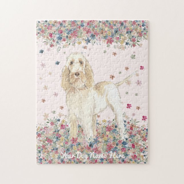 Quebra-cabeça Grifon Italiano Spinone (Vertical)