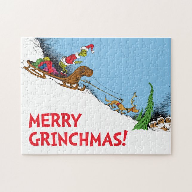 Quebra-cabeça Grinch Clássico | Grinch e o Renas Max (Horizontal)