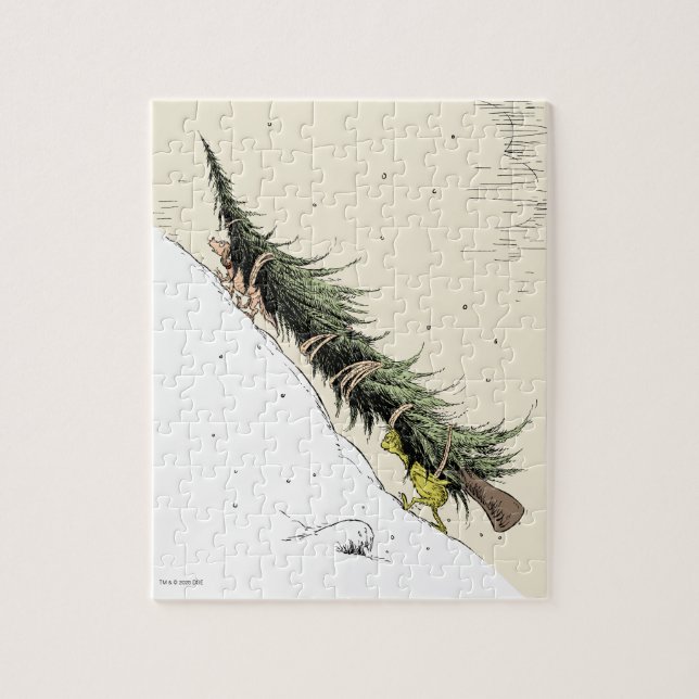 Quebra-cabeça Grinch & Max Devolvem a Árvore de Natal (Vertical)