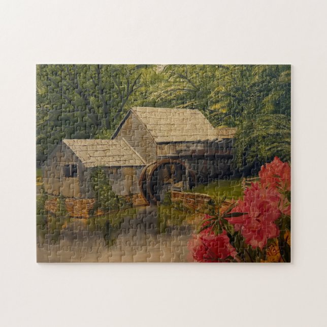 Quebra-cabeça Gristmill, por Gary Poling (Horizontal)