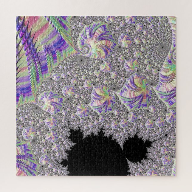Quebra-cabeça Groovy Trippy Funky Psychedelic Art (Vertical)