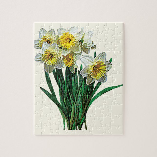 Quebra-cabeça Group of White Daffodils (Vertical)