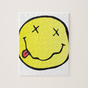 Quebra-cabeça grunge emoji