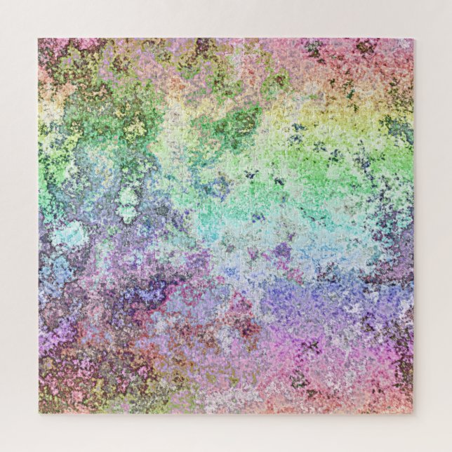 Quebra-cabeça Grungy Rainbow (Vertical)