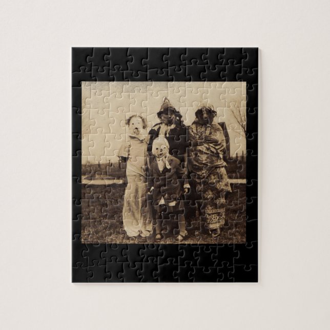 Quebra-cabeça Grupo de assustador (Vertical)