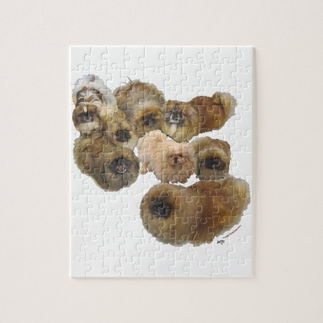 Quebra-cabeça Grupo Pekingese (Vertical)