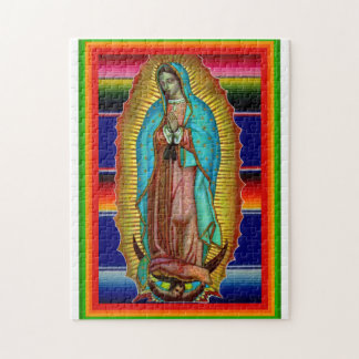 Quebra-cabeça Guadalupe Zarape Tilma Image Puzzle