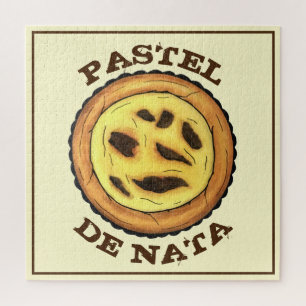 Quebra-cabeça Guardião português Ovo Tart Pastel Pastéis de Nata