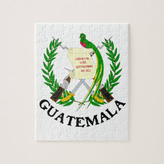 Quebra-cabeça GUATEMALA - emblema/bandeira/brasão/símbolo