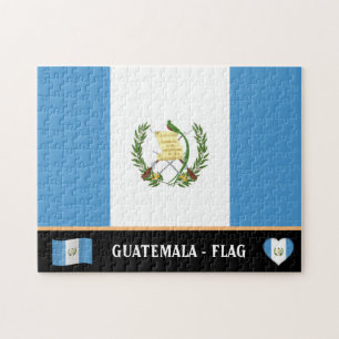 Quebra-cabeça Guatemala Flag & Guatemala country / Guatemala