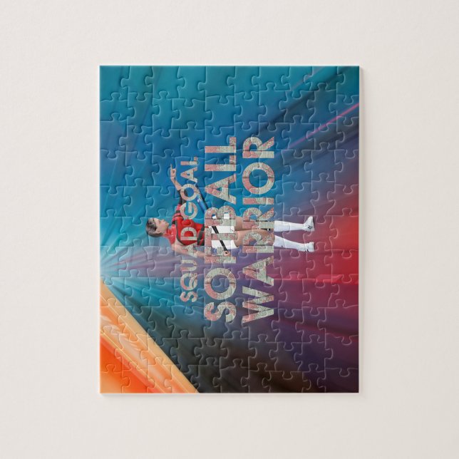 Quebra-cabeça Guerreiro de Softball TOP (Vertical)