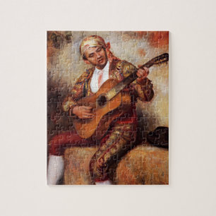 Quebra-cabeça Guitarista espanhol (por Pierre-August Renoir)
