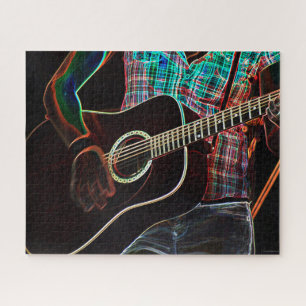 Quebra-cabeça Guitarra 1 16x20 520pc jpcn