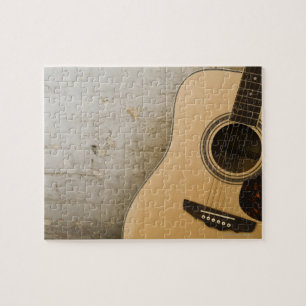 Quebra-cabeça Guitarra e tijolos