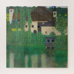 Quebra-cabeça Gustav Klimt - Castelo de Água