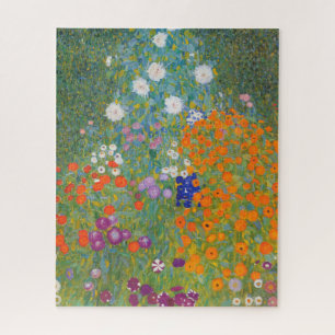 Quebra-cabeça Gustav Klimt Cottage Garden Bauergarten