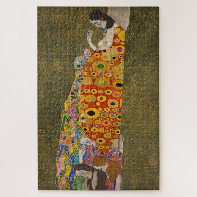 Quebra-cabeça Gustav Klimt - Esperança (Vertical)
