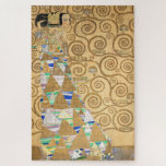 Quebra-cabeça Gustav Klimt - Expectativa, Frieze Stoclet<br><div class="desc">A Árvore da Vida,  Stoclet Frieze,  Esperança - Gustav Klimt,  Cartolina,  1909</div>