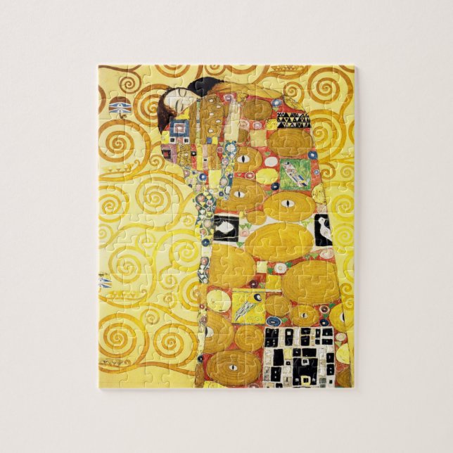 Quebra-cabeça Gustav Klimt Fulfillment Amplia Arte Fina (Vertical)