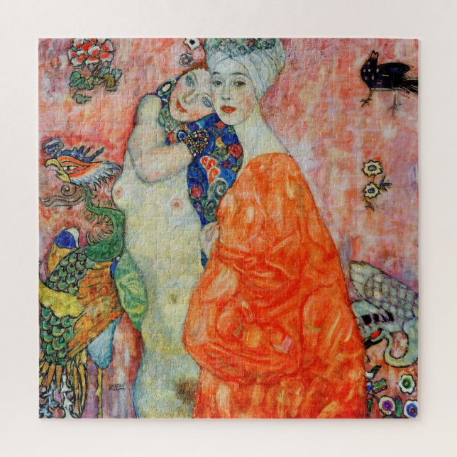 Quebra-cabeça Gustav Klimt - Mulheres Amigas (Vertical)