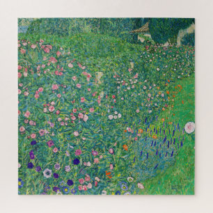 Quebra-cabeça Gustav Klimt - Paisagem do Jardim Italiano