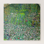 Quebra-cabeça Gustav Klimt - Paisagem e Caipira Hortícolas<br><div class="desc">Paisagem horticultural com um monte - Gustav Klimt,  Oil on Canvas,  1916</div>