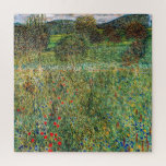 Quebra-cabeça Gustav Klimt - Pomar<br><div class="desc">Pomar / Campo de floração / Campo de flores - Gustav Klimt, Óleo na Canvas, 1907</div>