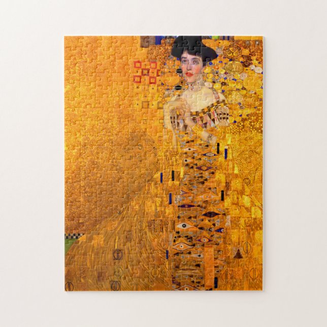 Quebra-cabeça Gustav Klimt Retrato de Adele Bloch Bauer (Vertical)
