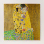 Quebra-cabeça Gustav Klimt The Biss Fine Art<br><div class="desc">Gustav Klimt O Quebra-cabeça Beijo De Belas Artes.</div>