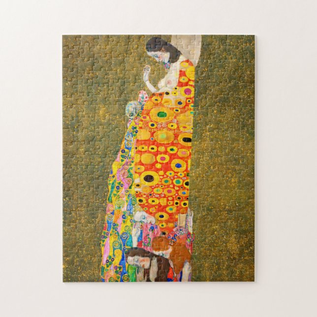 Quebra-cabeça Gustav Klimt The Hope II, Die Hoffnung II (Vertical)