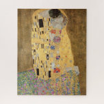 Quebra-cabeça Gustav Klimt | The Kiss, 1907-08<br><div class="desc">The Kiss,  1907-08 | por Gustav Klimt | Art Location: Osterreichische Galerie Belvedere,  Viena,  Áustria | Artista Austríaco | Número da coleção de imagens: XAM601</div>