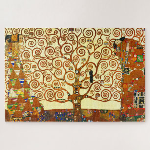 Quebra-cabeça Gustav Klimt The Tree of Life Fine Art