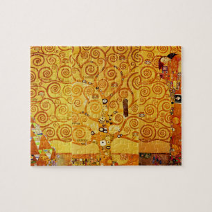 Quebra-cabeça Gustav Klimt Tree of Life: Art Nouveau Symbolista
