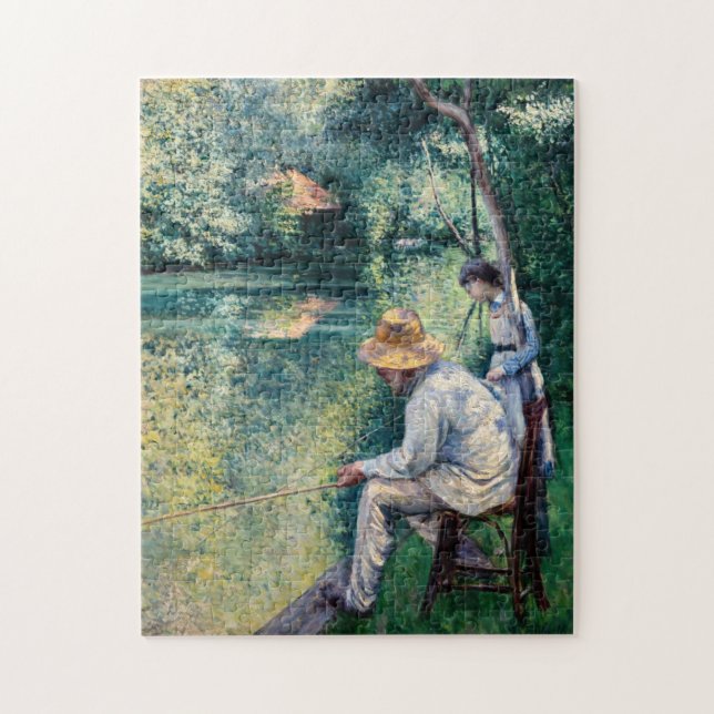 Quebra-cabeça Gustave Caillebotte - Angling (Vertical)