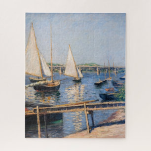 Quebra-cabeça Gustave Caillebotte - Barcos à Vela em Argenteuil
