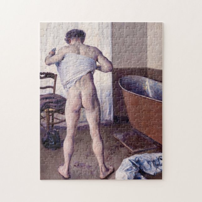 Quebra-cabeça Gustave Caillebotte - Homem em seu Banho (Vertical)
