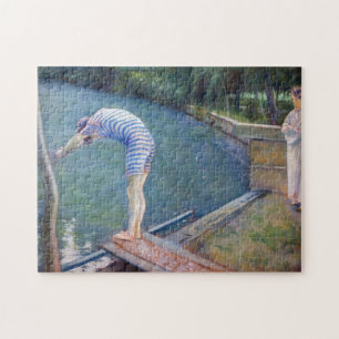 Quebra-cabeça Gustave Caillebotte - O Banhista / O Mergulhador