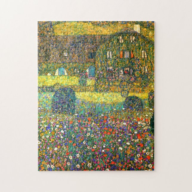 Quebra-cabeça Gustavo Klimt: Casa de campo no Attersee (Vertical)