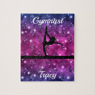 Quebra-cabeça Gymnastics Beam Glam