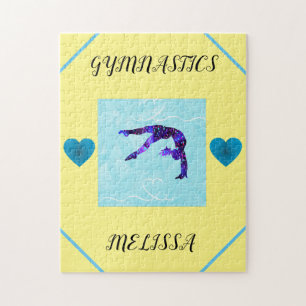 Quebra-cabeça GYMNASTICS personalizado.