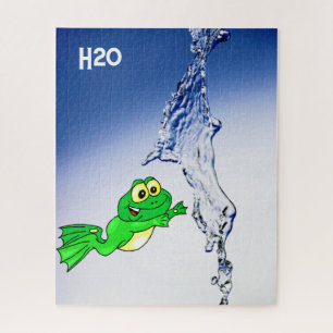 Quebra-cabeça H20 Sapo de água