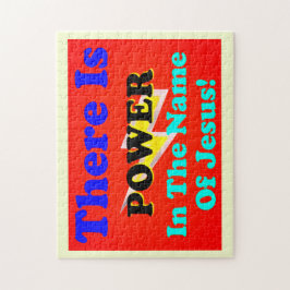 Quebra-cabeça Há um poder em nome de Jesus!