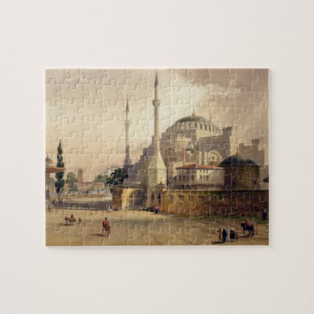 Quebra-cabeça Haghia Sophia, placa 17: ideia exterior do mosq (Horizontal)