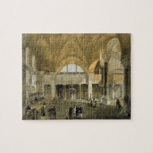 Quebra-cabeça Haghia Sophia, placa 9: a galeria imperial nova,
