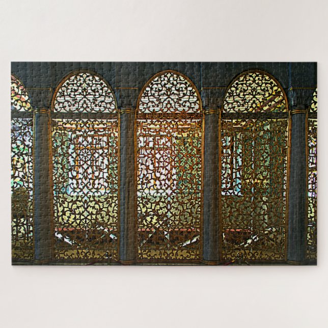 Quebra-cabeça Hagia Sophia. Fragmento do interior. Projeto (Horizontal)