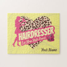 Hairdresser Leopardo Hustler Hairstylist