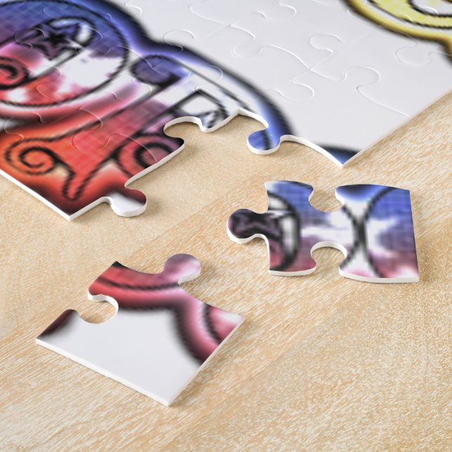 Quebra-cabeça Hakuna Matata Europe Art Impressão/Graphic (Lateral)