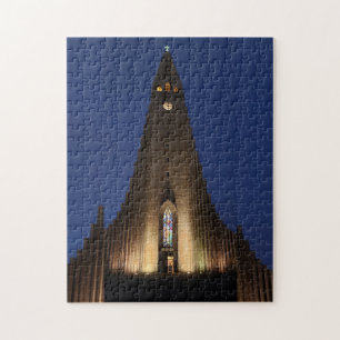 Quebra-cabeça Hallgrímskirkja Church Islândia